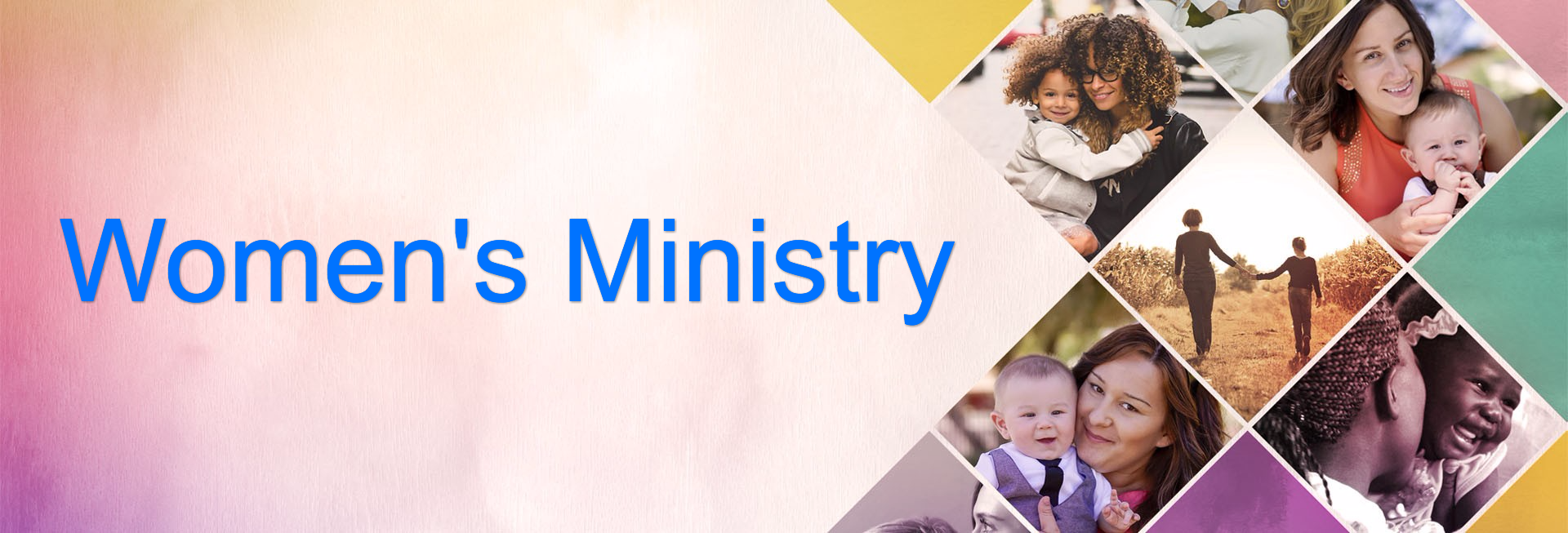 Celebrating Mother's Day Church Website Banner